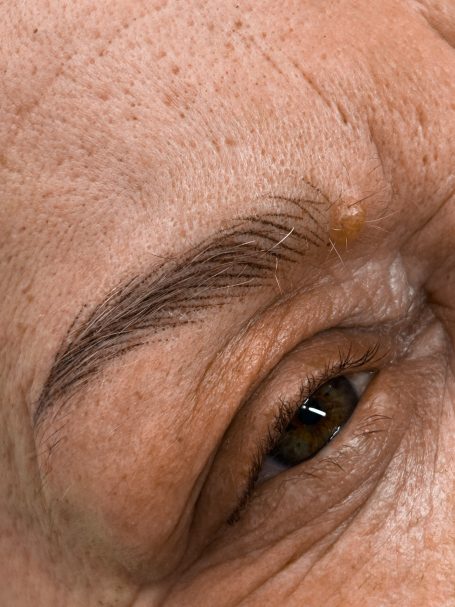 Cejas realistas Palma de Mallorca Resultado final micropigmentación realista cejas pelo a pelo